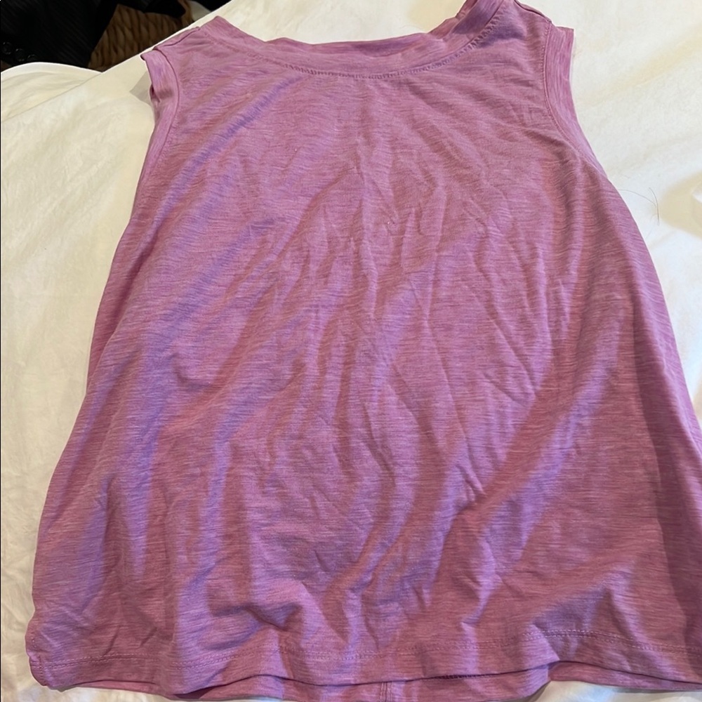 All in Motion Purple Sleeveless Tank Top